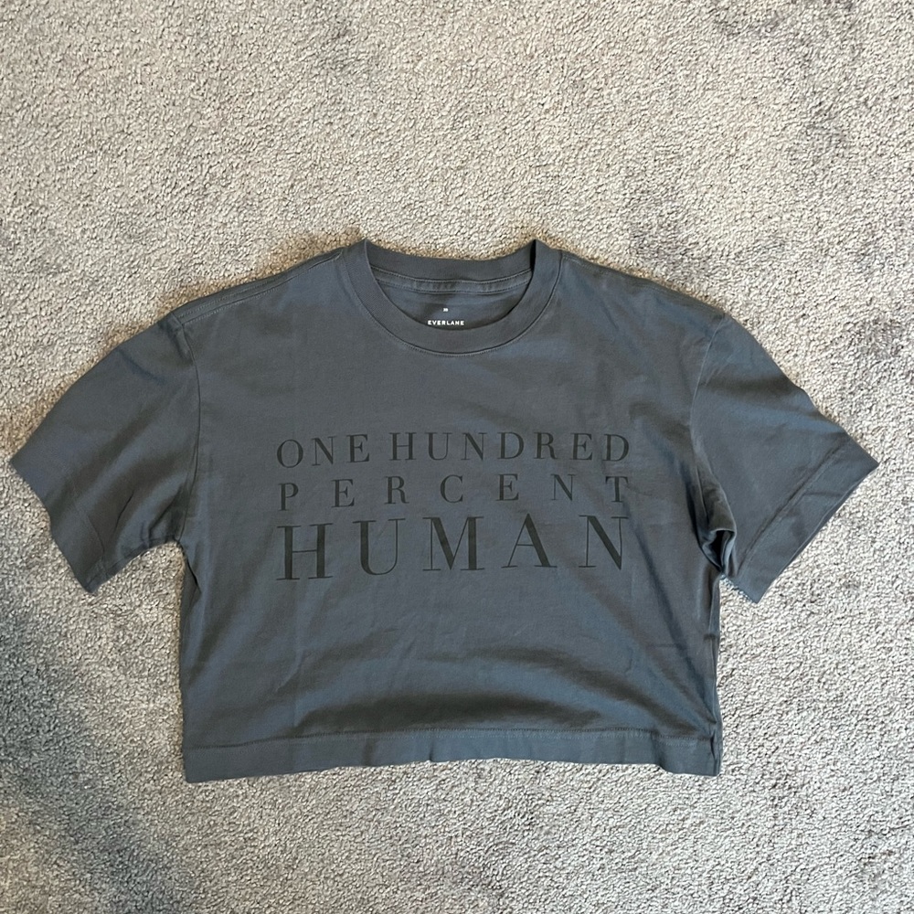 Everlane crop t-shirt xs size